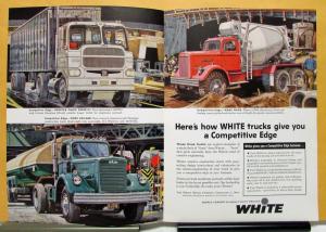 1960 White Truck Model 5400 4400TDL 9064 Showdown Sales Mailer