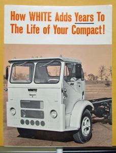 1969 White Truck Model Compact Add Years To The Life Sales Folder