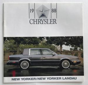 Chrysler New Yorker Landau Canadian Sales Brochure