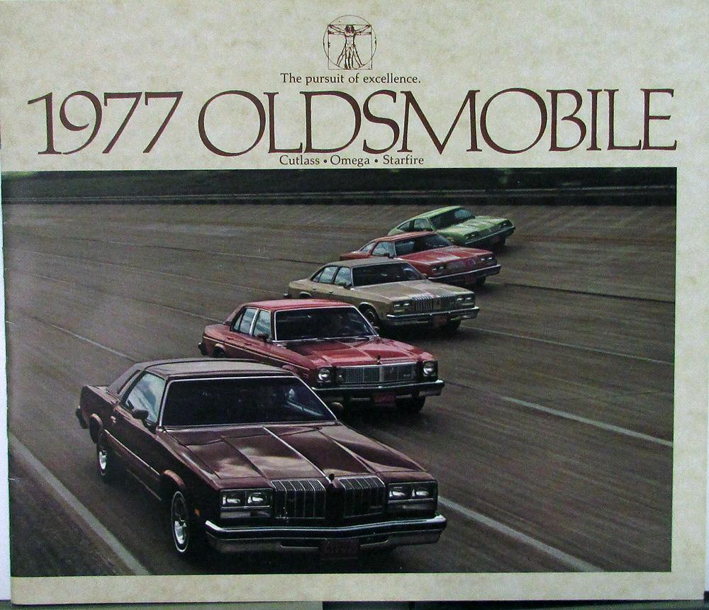 Oldsmobile Cutlass Omega Starfire Specifications Sales Brochure Orig