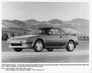 1986 Toyota MR2 Press Photo 0028