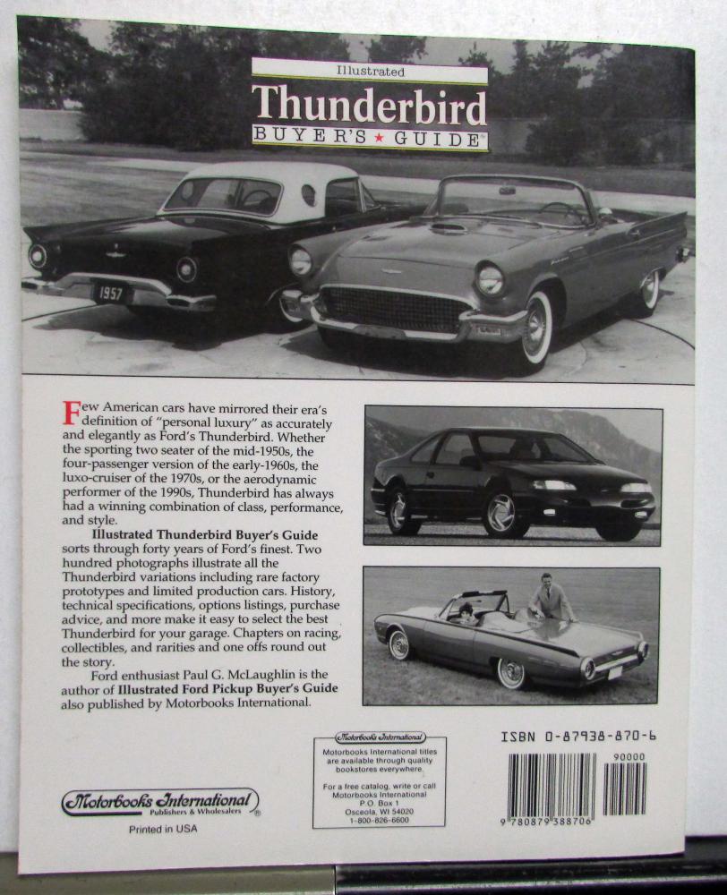 Thunderbird Illustrated Buyers Guide