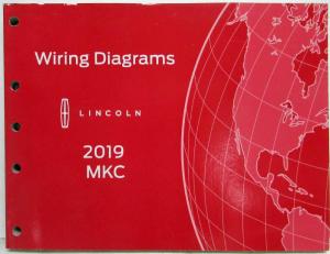 2019 Lincoln MKC Electrical Wiring Diagrams Manual