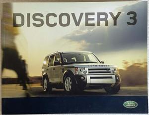 2007 Land Rover Discovery 3 Sales Brochure - UK Market
