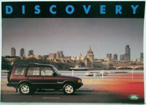1993 Land Rover Discovery Sales Brochure