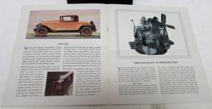 1928 Dodge Brothers Dealer Sales Brochure The New Dodge Four