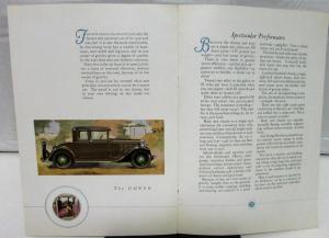 1928 Dodge Brothers Dealer Sales Brochure The Victory Six Models