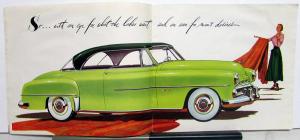 1951 Dodge Dealer Color Sales Brochure Coronet Meadowbrook Original