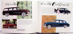 1951 Dodge Dealer Color Sales Brochure Coronet Meadowbrook Original