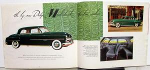 1951 Dodge Dealer Color Sales Brochure Coronet Meadowbrook Original