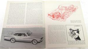 1961 Dodge Dealer Sales Brochure Hot Rod Magazine Road Test Reprint Lancer