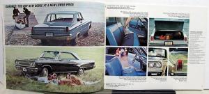 1965 Dodge Dealer Color Sales Brochure Full Line Dart Coronet Polara Custom 880