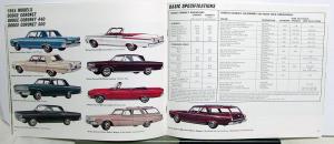 1965 Dodge Dealer Color Sales Brochure Full Line Dart Coronet Polara Custom 880