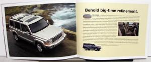 2009 Jeep Commander Sport Limited Overland Original Sales Brochure