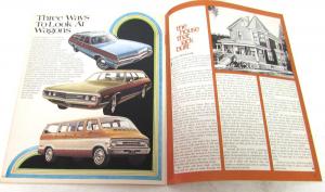 1971 Dodge News Magazine September Issue 1972 New Car Models Announcement