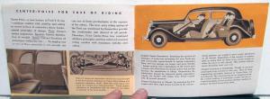 1935 Ford Dealer Sales Brochure Ford V-8 Sedan Coupe Cabriolet Roadster Original