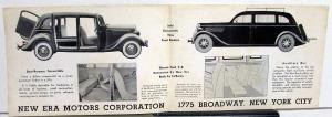 1935 Ford Dealer Brochure Ambulance Conversion V8 LeBaron Original