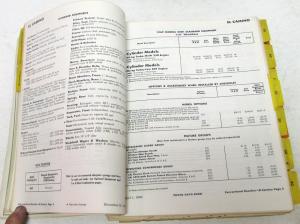 Original 1969 Chevrolet Truck Data Book Features Specs El Camino Pickup HD Van