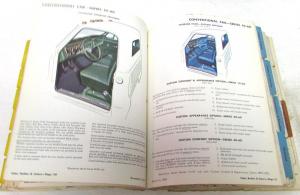 Original 1969 Chevrolet Truck Data Book Features Specs El Camino Pickup HD Van