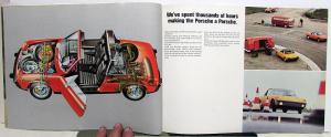 1974 Porsche 914 Dealer Prestige Color Sales Brochure Technical Data Original