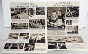 1939 Studebaker Champion Sedan Coupe Custom Color Sales Brochure Original