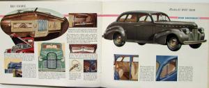 1940 Chevrolet Coupe Sedan Cabriolet CANADIAN Color Sales Brochure Mailer Orig