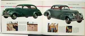 1940 Chevrolet Coupe Sedan Cabriolet CANADIAN Color Sales Brochure Mailer Orig