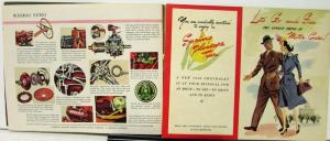 1940 Chevrolet Coupe Sedan Cabriolet CANADIAN Color Sales Brochure Mailer Orig