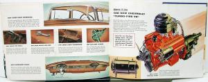 1955 Chevrolet Belair One Fifty Two Ten V8 Six Color Sales Brochure Original