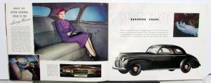 1940 Oldsmobile Series 60 70 90 Original Color Sales Brochure