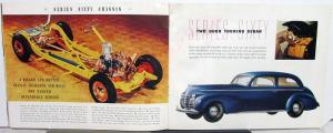 1940 Oldsmobile Series 60 70 90 Original Color Sales Brochure