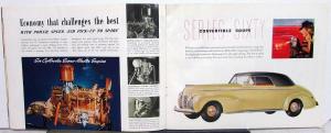 1940 Oldsmobile Series 60 70 90 Original Color Sales Brochure