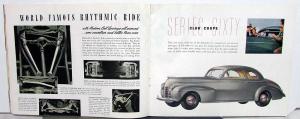 1940 Oldsmobile Series 60 70 90 Original Color Sales Brochure