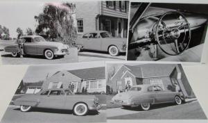 1950 Oldsmobile 76 Club Coupe Set of 5 BW Glossy Photos