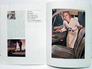 1964 Cadillac Sales Brochure Futurama New York Worlds Fair GM Display Handout