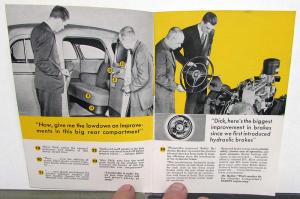 1946 Plymouth Sales Brochure Original 50 New Improvements