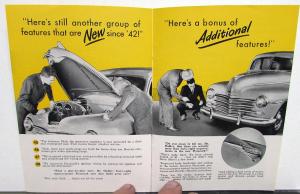 1946 Plymouth Sales Brochure Original 50 New Improvements