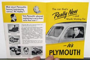 1946 Plymouth Sales Brochure Original 50 New Improvements