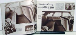 1942 Plymouth Special Deluxe and Deluxe Models Sales Brochure Original