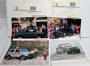 1987 Suzuki Samurai Press Kit Media Release South Florida Auto Show Rare