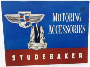 1947 Studebaker Motoring Accessories  Sales Brochure Catalog Original