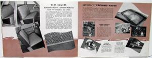 1947 Studebaker Motoring Accessories  Sales Brochure Catalog Original