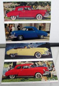 1949 Studebaker Champion Commander Regal De Luxe Sales Brochure Folder Original