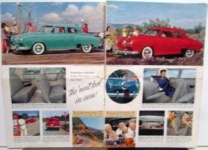 1950 Studebaker Champion & Commander & Land Cruiser Sales Brochure Original