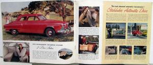 1951 Studebaker Champion & Commander & Land Cruiser XL Sales Brochure Original