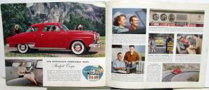 1951 Studebaker Champion & Commander & Land Cruiser XL Sales Brochure Original