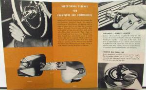 1946 1947 1948 Studebaker Champions Commanders Accessories Brochure Original