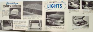 1963 Studebaker Lark Cruiser Accessories Sales Brochure Catalogue Original