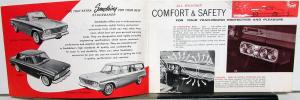 1964 Studebaker Accessories Challenger Commander Daytona Catalog Window Sticker