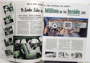 1942 Nash Ambassador Six & Eight & 600 Original Color Sales Brochure